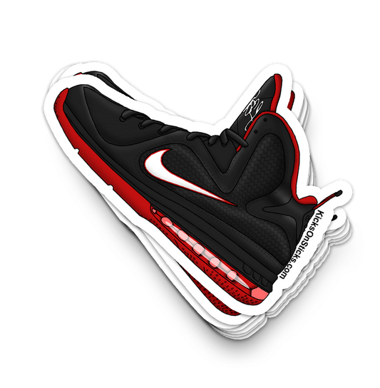 Lebron 9 "Heat Away" Sneaker Sticker