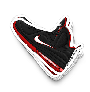 Lebron 9 "Heat Away" Sneaker Sticker