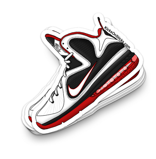 Lebron 9 "Heat Home" Sneaker Sticker