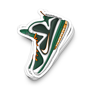 Lebron 9 "Miami Hurricanes" Sneaker Sticker