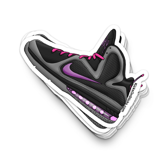 Lebron 9 "Miami Nights" Sneaker Sticker