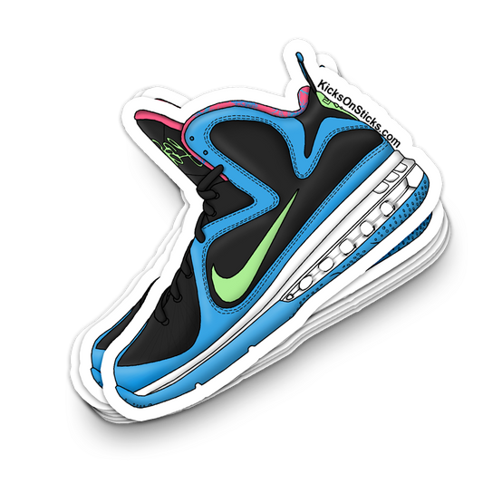 Lebron 9 "South Coast" Sneaker Sticker