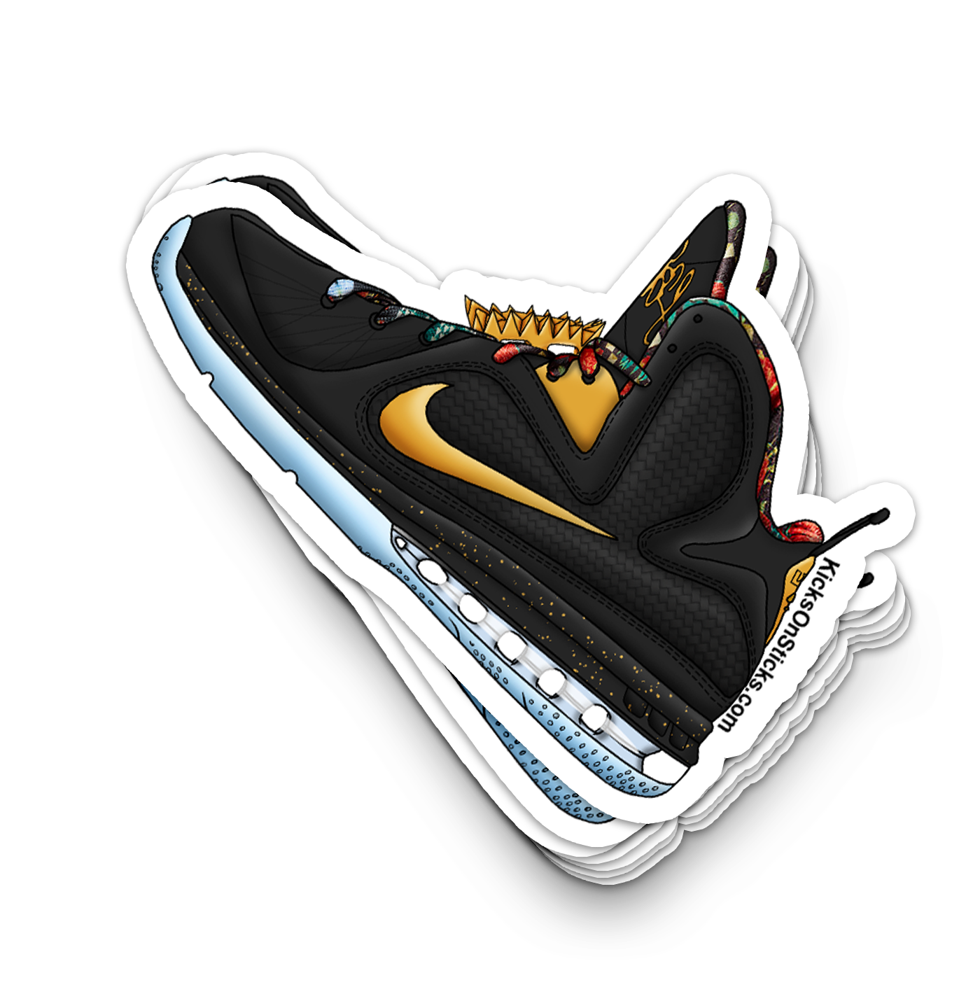 Lebron 9 "WTT" Sneaker Sticker