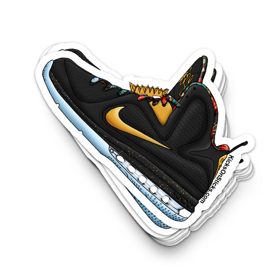 Lebron 9 "WTT" Sneaker Sticker