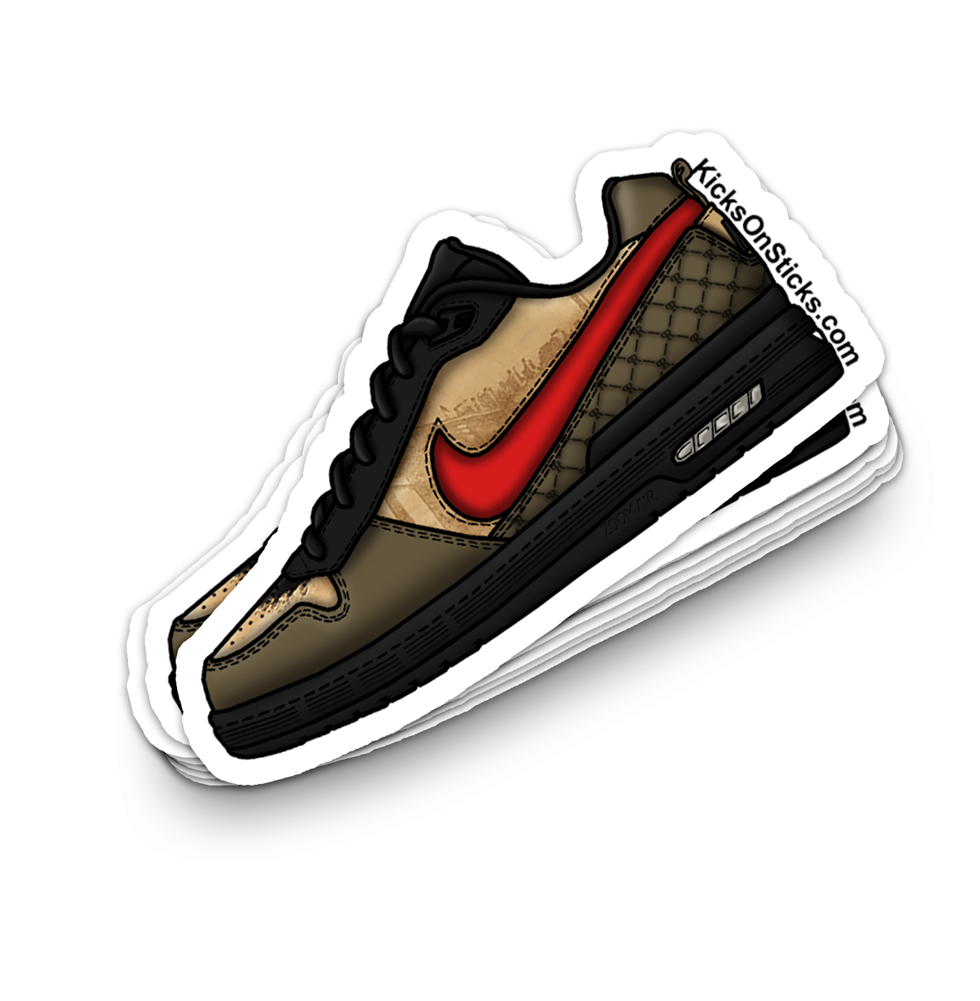 P Rod Zoom 1 "Stash" Sneaker Sticker