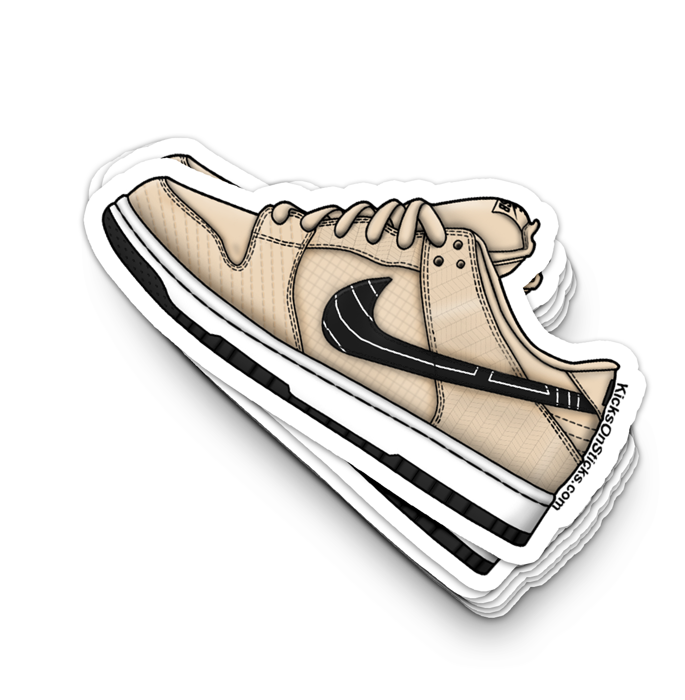 SB Dunk Low "Albino" Sneaker Sticker