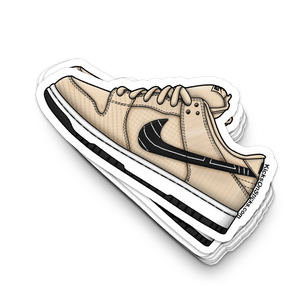 SB Dunk Low "Albino" Sneaker Sticker