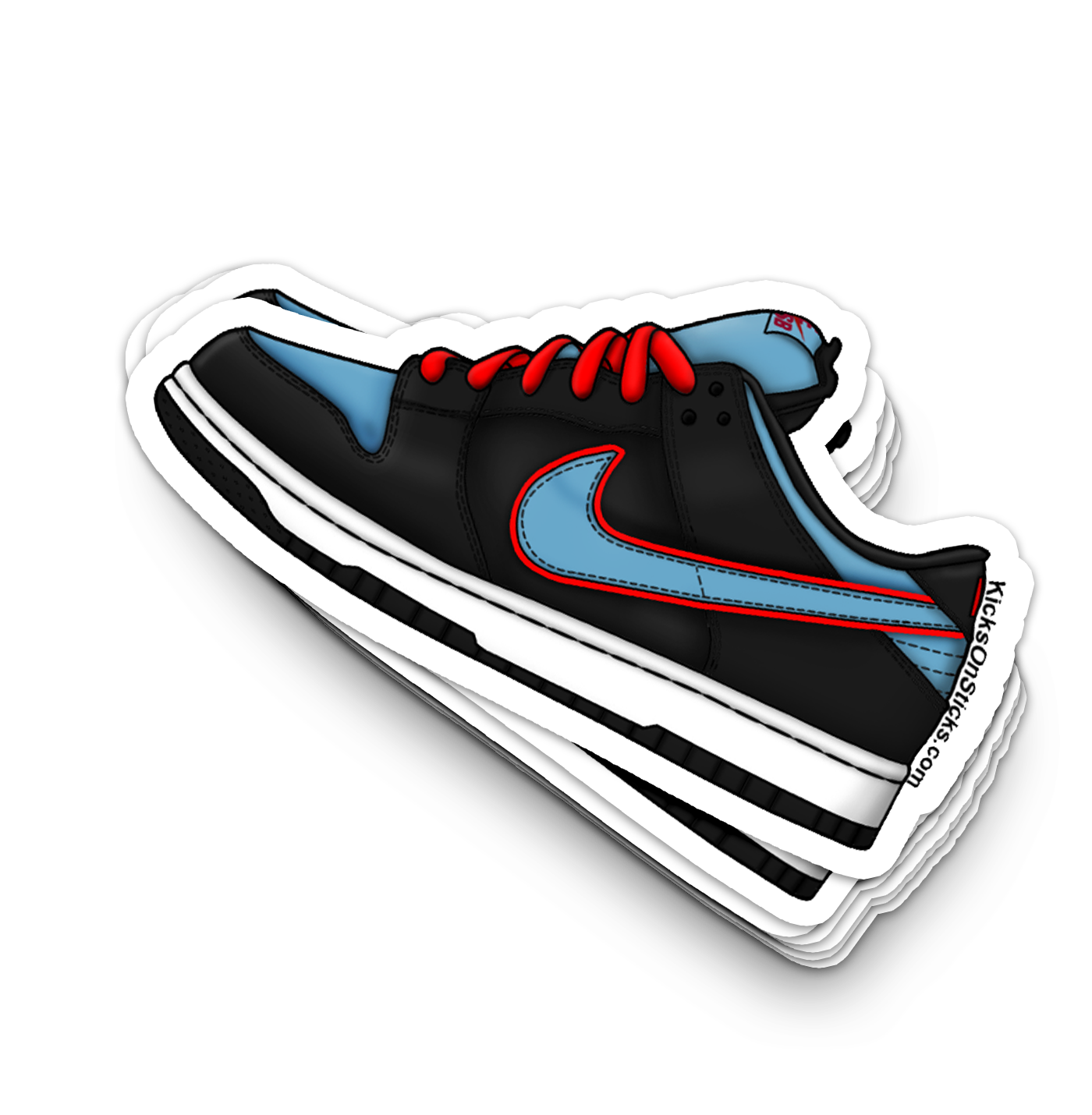 SB Dunk Low "Angels and Death" Sneaker Sticker