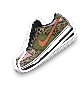 SB Dunk Low "Arts Rec" Sneaker Sticker