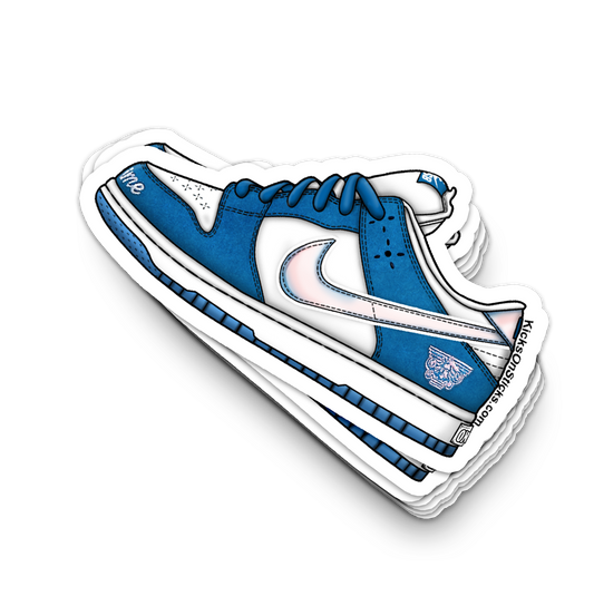 SB Dunk Low "Born Raised" Sneaker Sticker