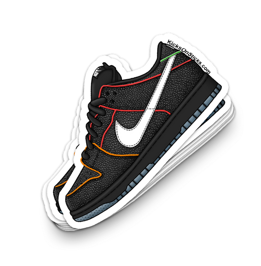 SB Dunk Low "Bronx Girls Skate" Sneaker Sticker