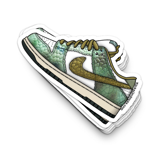SB Dunk Low "Chameleon" Sneaker Sticker