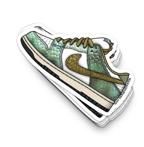 SB Dunk Low "Chameleon" Sneaker Sticker