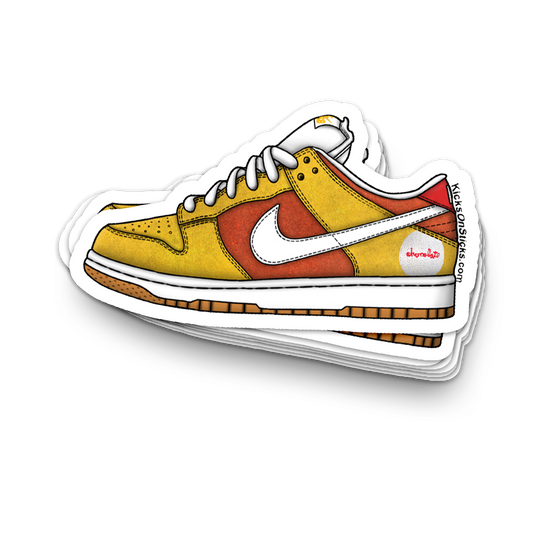 SB Dunk Low "Chocolate 2024" Sneaker Sticker