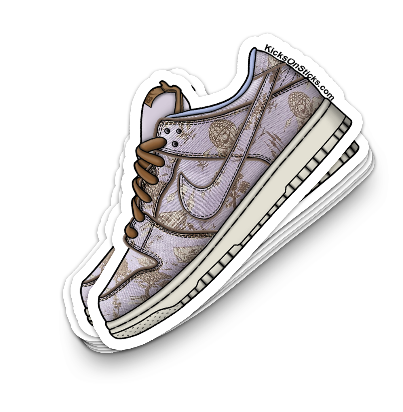 SB Dunk Low "City of Style" Sneaker Sticker