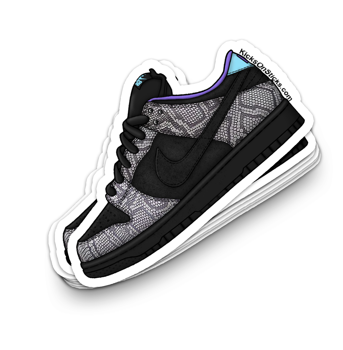 SB Dunk Low "Copperhead" Sneaker Sticker