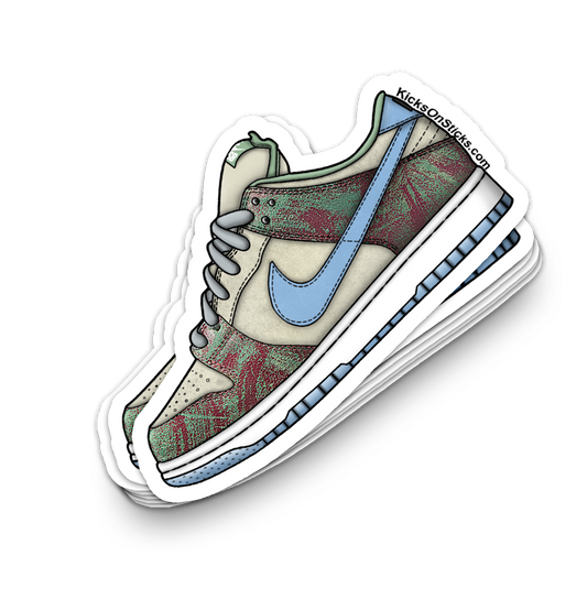 SB Dunk Low "Crenshaw Skate Club" Sneaker Sticker