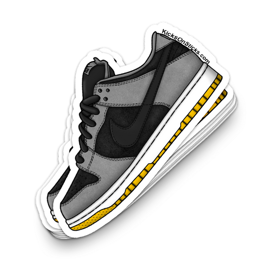 SB Dunk Low "Dark Smoke Grey" Sneaker Sticker