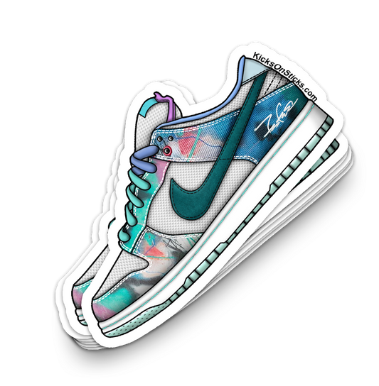SB Dunk Low "Futura 2024" Sneaker Sticker