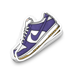 SB Dunk Low "ISO Court Purple" Sneaker Sticker
