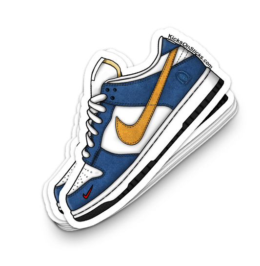 SB Dunk Low "Kasina Industrial Blue" Sneaker Sticker