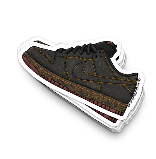 SB Dunk Low "Krampus" Sneaker Sticker