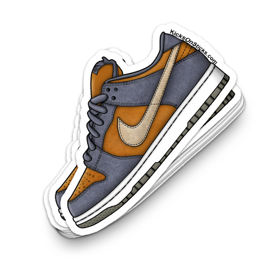 SB Dunk Low "Light Carbon Monarch" Sneaker Sticker