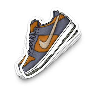 SB Dunk Low "Light Carbon Monarch" Sneaker Sticker