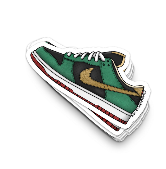SB Dunk Low "Miller High Life" Sneaker Sticker