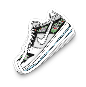 SB Dunk Low "N7 Black" Sneaker Sticker