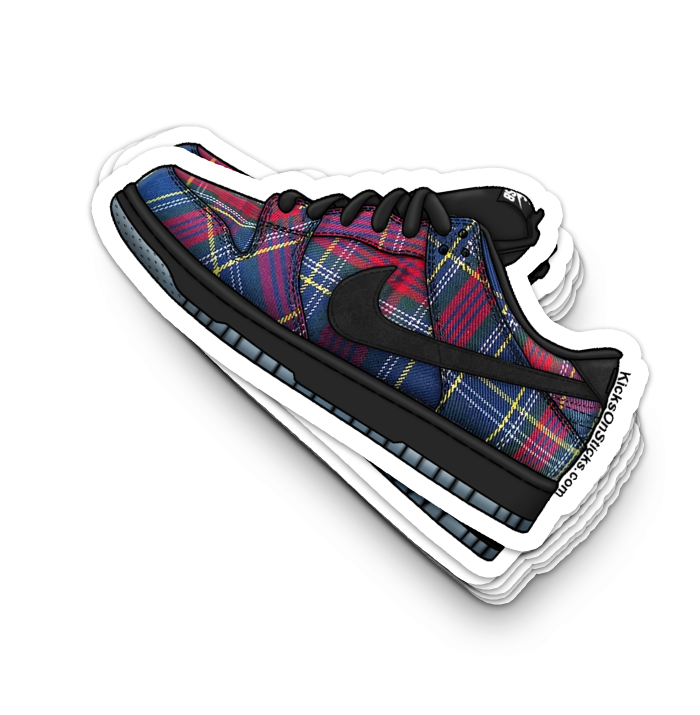 SB Dunk Low "Nardwuar" Sneaker Sticker
