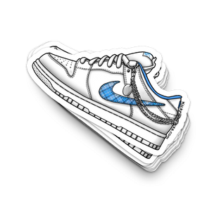 SB Dunk Low "Nicole Hause University Blue" Sneaker Sticker