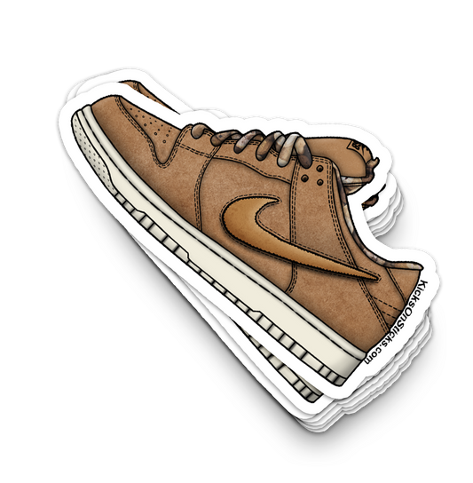 SB Dunk Low "Note" Sneaker Sticker