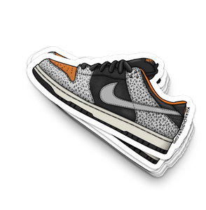 SB Dunk Low "Olympic Safari FF" Sneaker Sticker