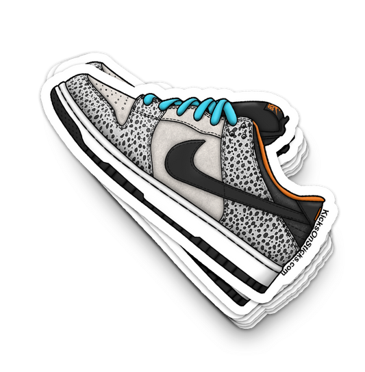 SB Dunk Low "Olympic Safari" Sneaker Sticker