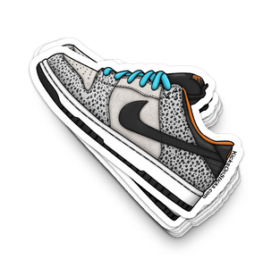 SB Dunk Low "Olympic Safari" Sneaker Sticker