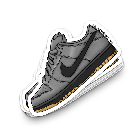 SB Dunk Low "Orange Label Cool Grey" Sneaker Sticker