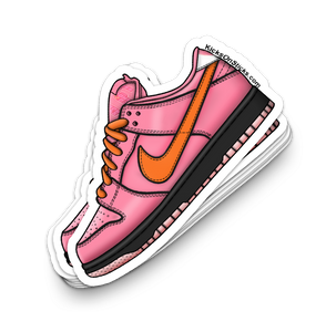 SB Dunk Low "PPG Blossom" Sneaker Sticker