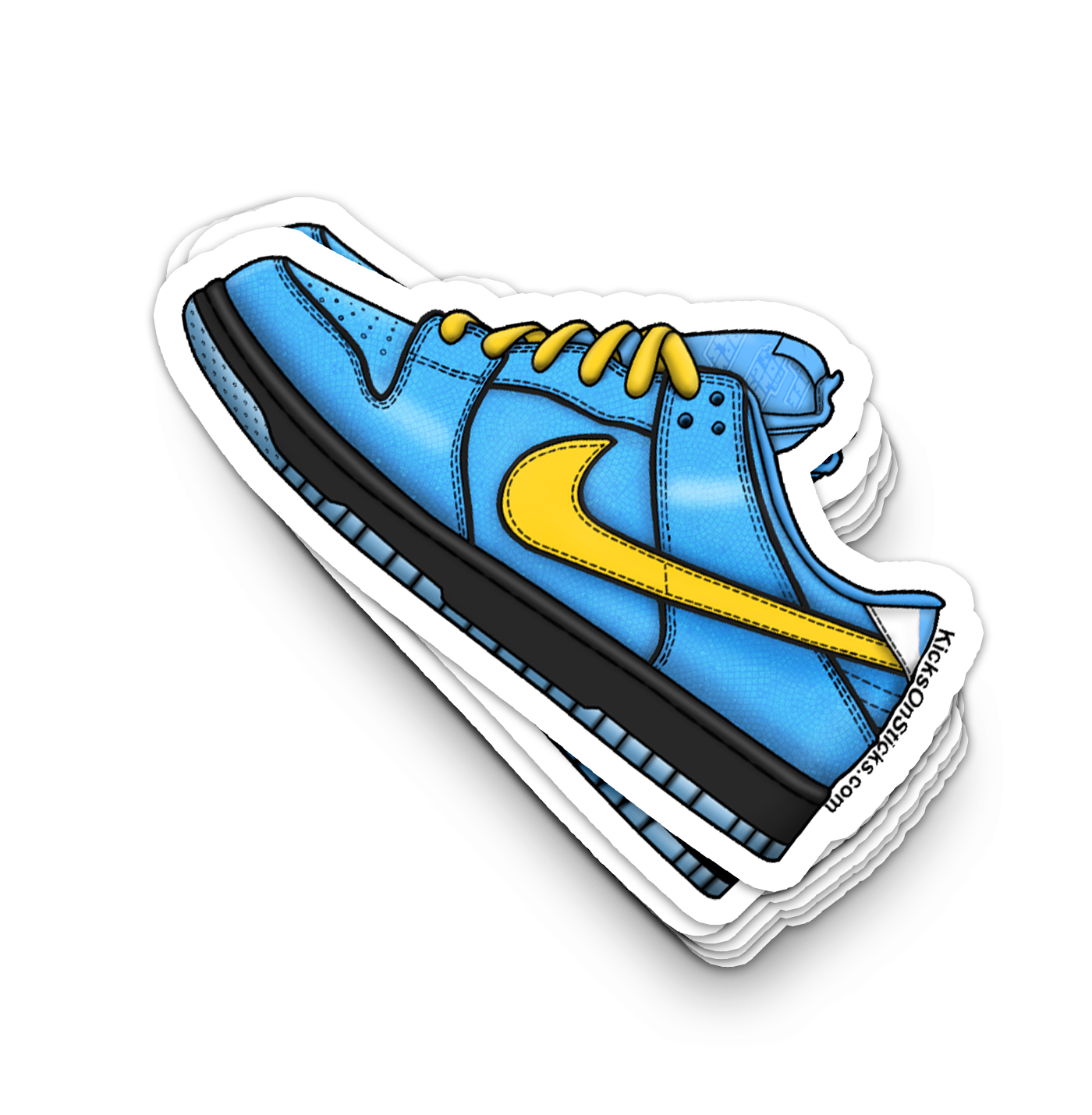 SB Dunk Low "PPG Bubbles" Sneaker Sticker