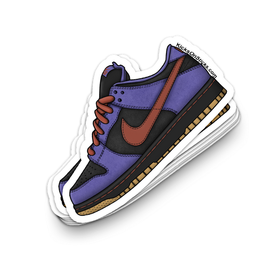 SB Dunk Low "Persian Violet" Sneaker Sticker