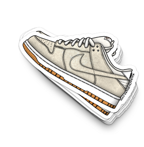 SB Dunk Low "Pro B Pale Ivory" Sneaker Sticker