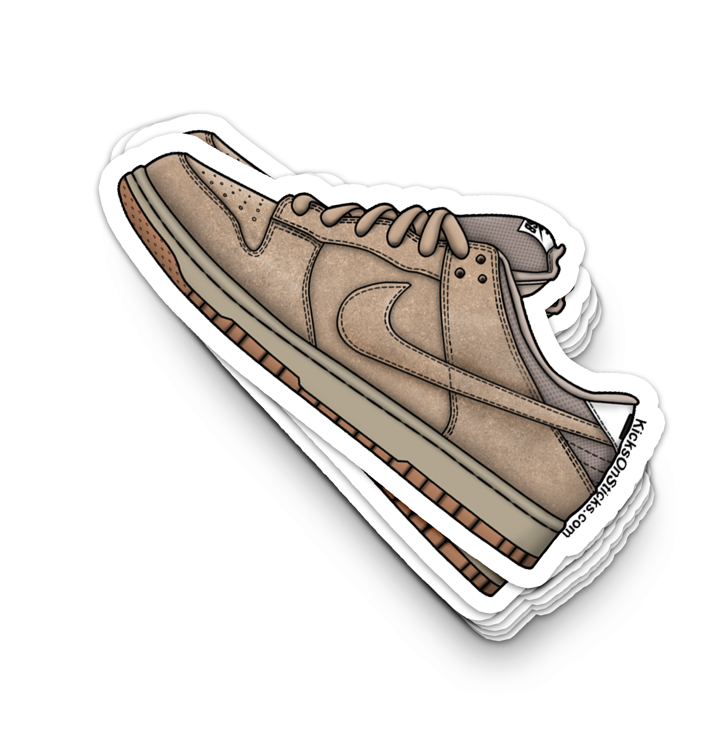 SB Dunk Low "Pro B Parachute Beige" Sneaker Sticker