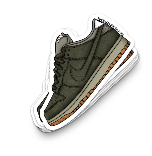 SB Dunk Low "Pro B Sequoia Green" Sneaker Sticker