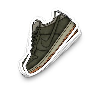 SB Dunk Low "Pro B Sequoia Green" Sneaker Sticker
