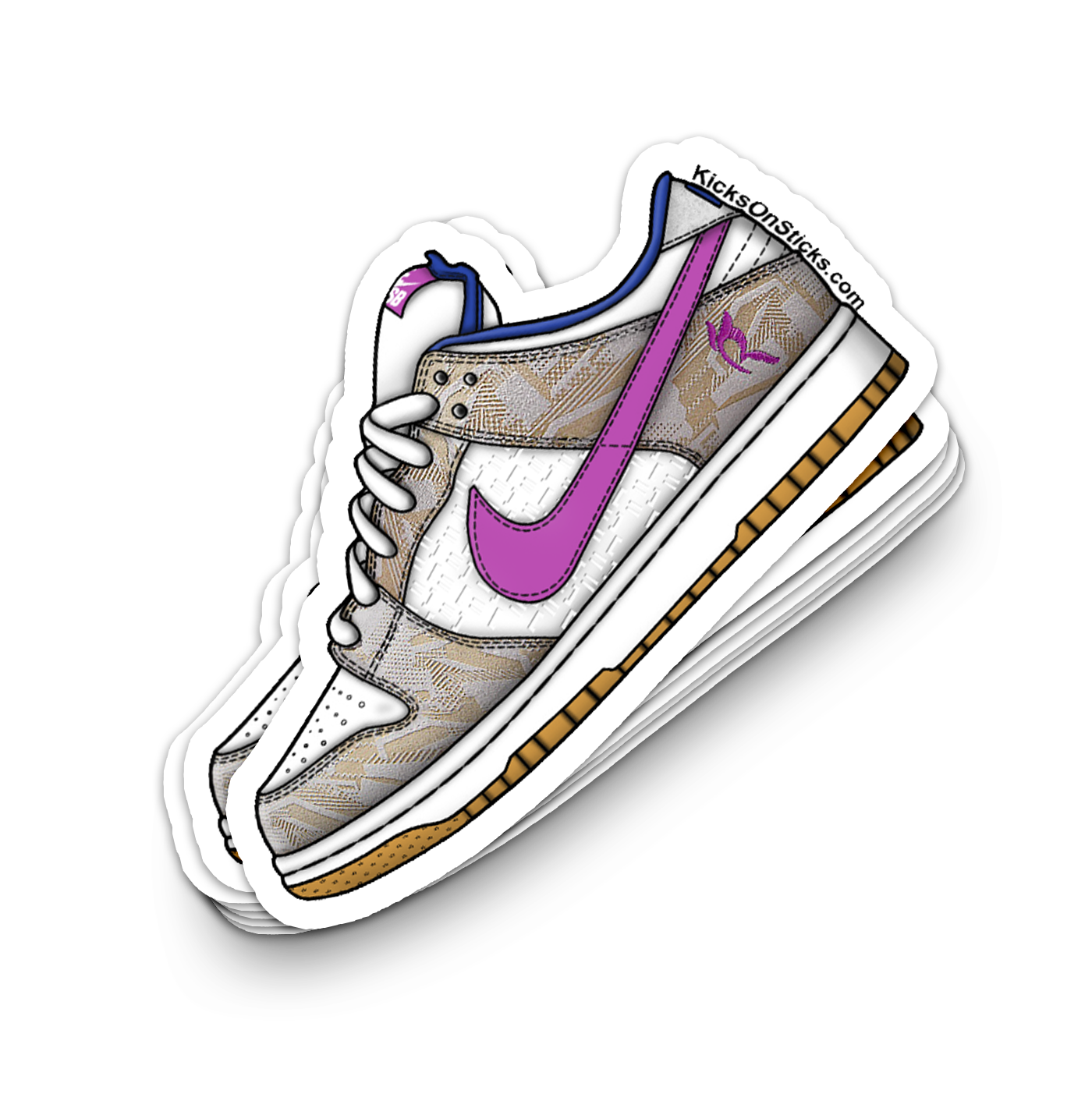 SB Dunk Low "Rayssa Leal" Sneaker Sticker