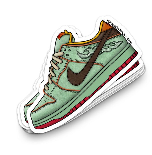 SB Dunk Low "Rodeo" Sneaker Sticker