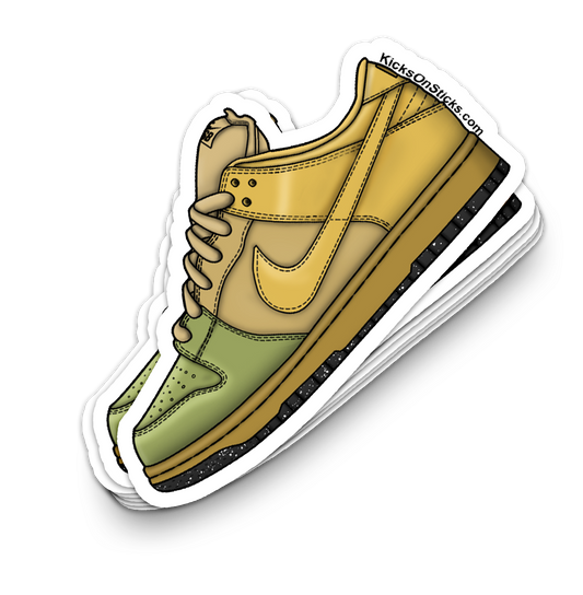SB Dunk Low "Saffron Chili" Sneaker Sticker