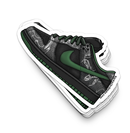 SB Dunk Low "There" Sneaker Sticker