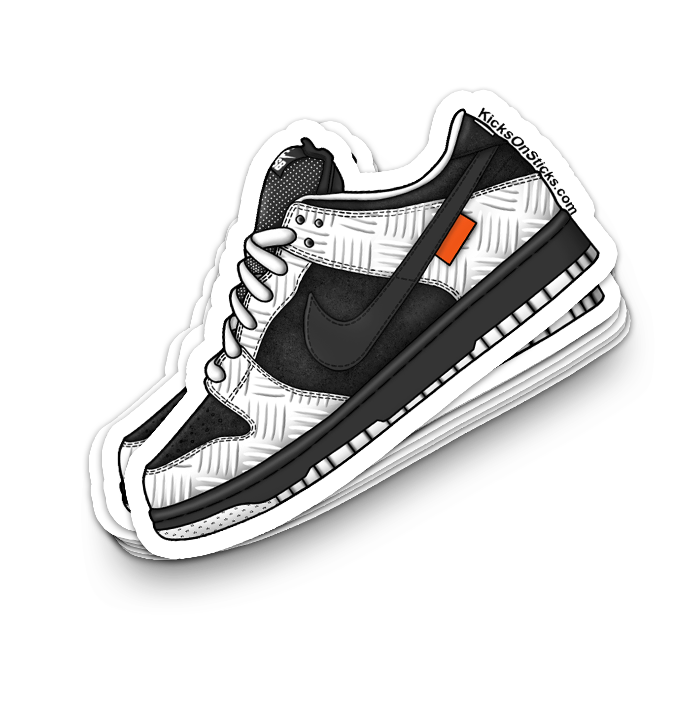 SB Dunk Low "Tightbooth" Sneaker Sticker