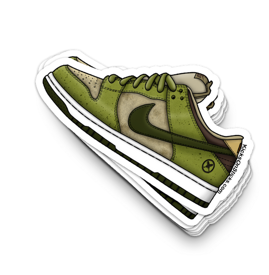 SB Dunk Low "Yuto Matcha" Sneaker Sticker